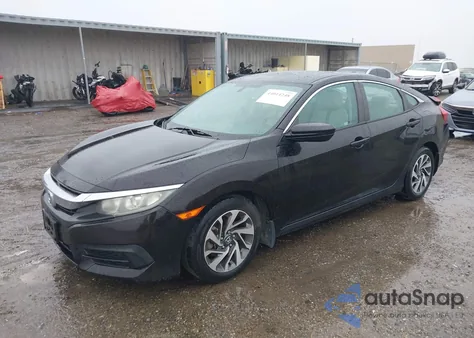 2018 Honda Civic Ex z USA, uszkodzony, nr VIN 2HGFC2F74JH511128
